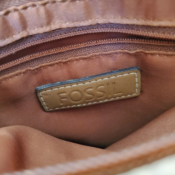 VINTAGE Fossil Multicolored Striped Crossbody Bag - Picture 2 of 13